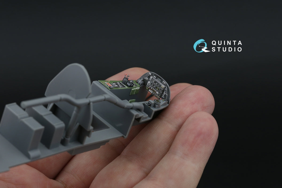Quinta Studio QD+48554 Bristol Beaufighter Mk.VI Intérieur imprimé en 3D et coloré sur papier décalcomanie (Tamiya) (avec pièces en résine imprimées en 3D) 1/48 – image 14