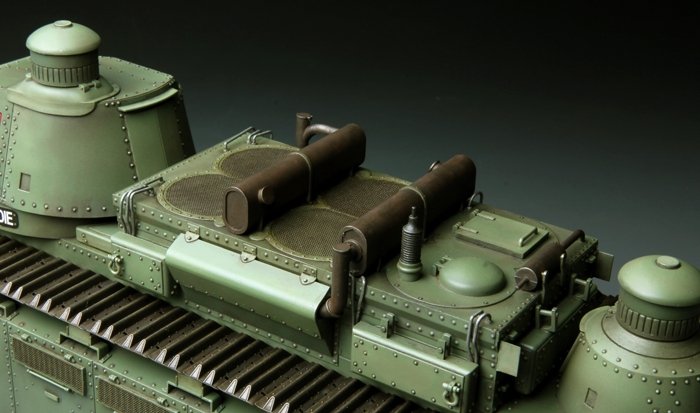 Maquette Meng TS-009 Char 2C Char super lourd français (1/35) – image 6