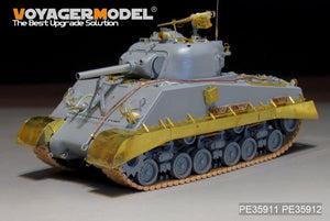 Maquette Voyager PE35911 Fusil américain M4A3 (105 mm) HVSS de base pour DRAGON au 1/35 – immagine 3
