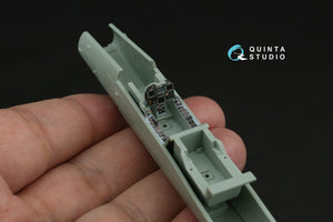 Intérieur imprimé en 3D et coloré sur papier décalcomanie Quinta Studio QD72077 F/A-18C (version tardive) (Academy) à l&amp;#39;échelle 1/72  – image 7