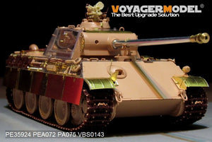 Maquette Voyager PE35924 Panther G allemand de la Seconde Guerre mondiale, version ultérieure. Modèle de base pour RMF 5016 au 1/35  – image 2