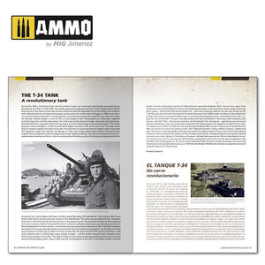 AMMO of Mig Jimenez 6145 T-34 Colors. T-34 Tank Camouflage Patterns in WWII (Multilingual) – zdjęcie 3