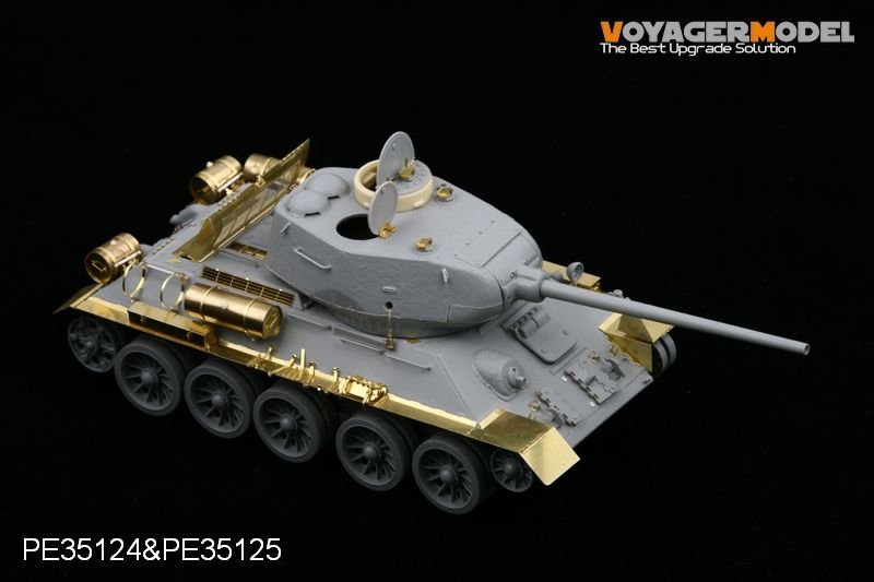 Garde-boues Voyager modèle PE35125 pour T-34 Mod 42-44 pour tous les modèles au 1/35 – imagen 8