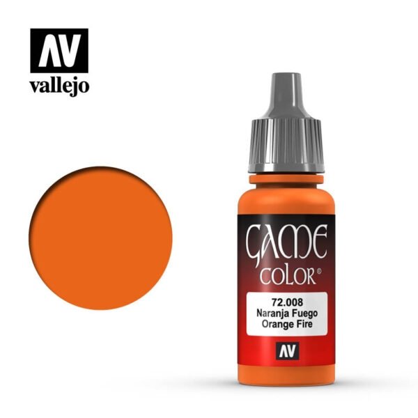 Vallejo 72008 Game Color - Orange Feu 18ml