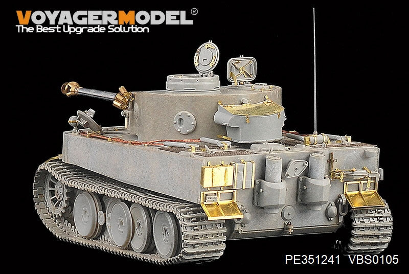 Maquette Voyager PE351241 Tiger I allemand de la Seconde Guerre mondiale, production initiale pour BORDER BT-014, échelle 1/35 – image 5