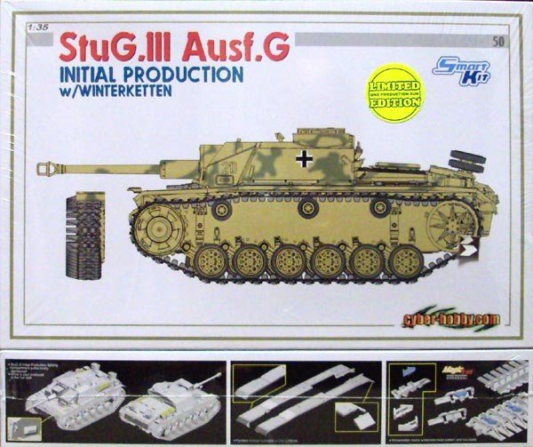 Cyber ​​​​Hobby 6598 StuG.III Ausf.G Initial (1/35)