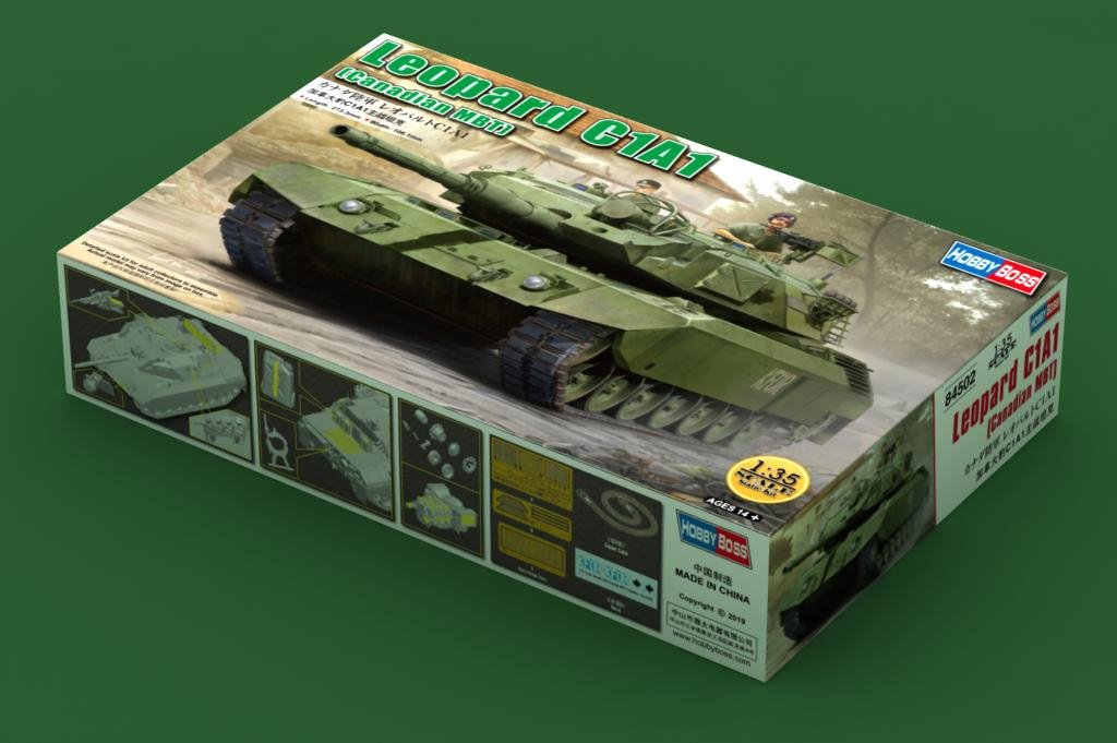 Hobby Boss 84502 Leopard C1A1 (char de combat principal canadien) 1/35 – Bild 2
