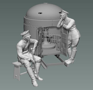 Copper State Models F35-049 Fahrpanzer, membre d&amp;#39;équipage allemand penché, échelle 1/35  – immagine 5