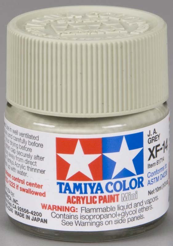 Peinture acrylique Tamiya XF14 JA Gris (81714) 10 ml  – image 2