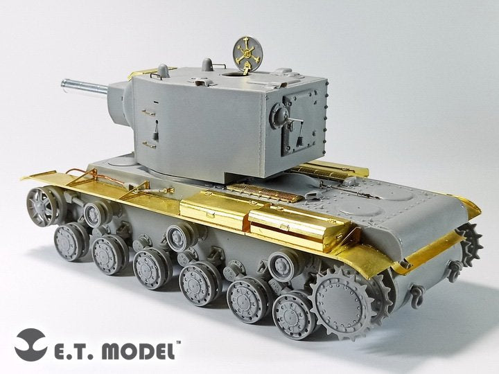 Maquette ET E35-301 Char lourd russe KV-2 de base pour TRUMPETER au 1/35 – Bild 4