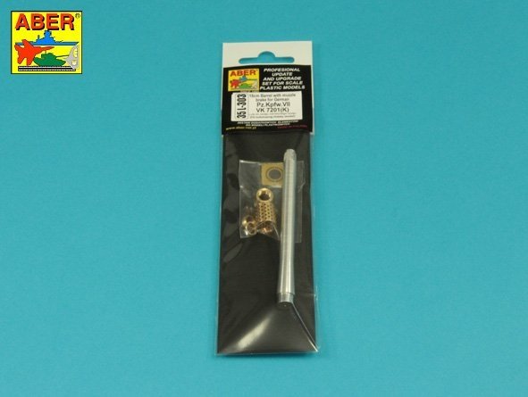 Aber 35L-303 150mm barrel with brake for German Pz.Kpfw. VII VK 7201 tank (K) 1/35