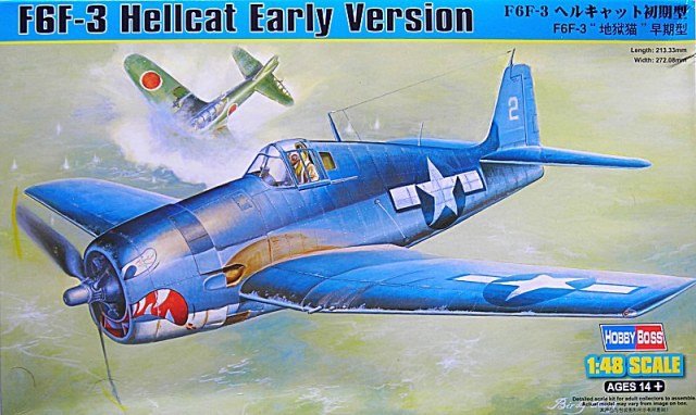 Hobby Boss 80338 F6F-3 Hellcat Première version (1/48)