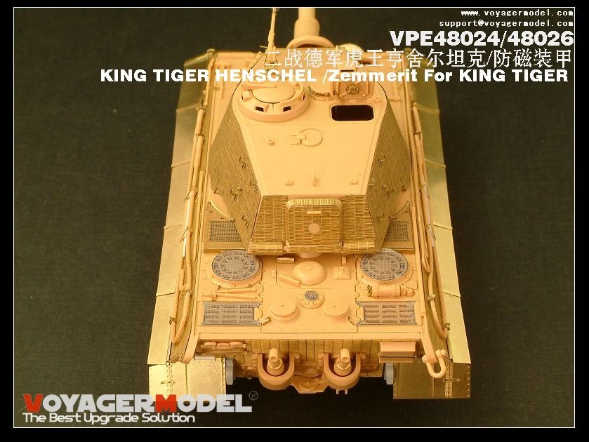 Maquette Voyager VPE48024 KING TIGER HENSCHEL 1/48 – image 5