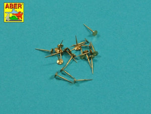 Aber 200L-02 Lot de 20 canons Bofors Mk.1 de 40 mm pour navires américains, échelle 1/200 – image 2