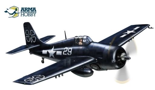 Arma Hobby 70033 FM-2 Grumman Wildcat 1/72 – zdjęcie 4