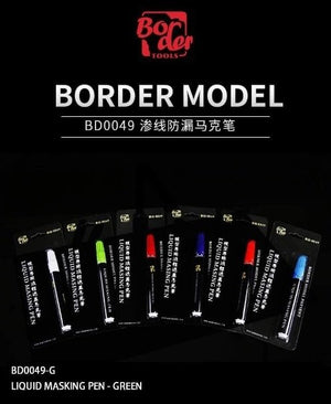 Stylo de masquage liquide Border Model BD0049-G - Vert