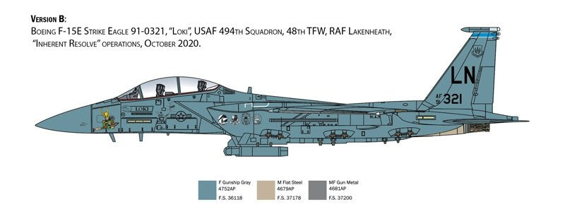 Italeri 2803 F-15E Strike Eagle 1/48 – zdjęcie 5
