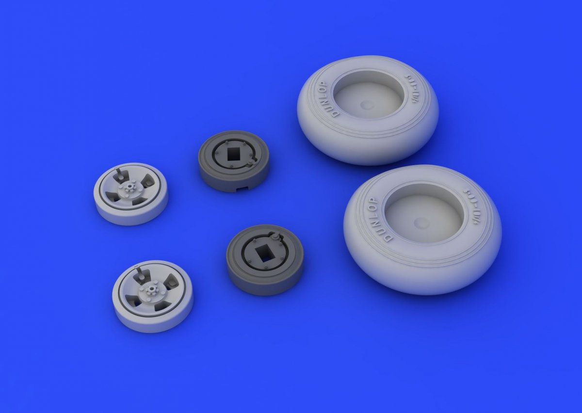 Roues Eduard 648229 Hurricane Mk. I 1/48 (AIRFIX) – immagine 3