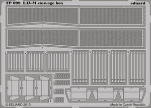 Boîte de rangement Eduard TP099 LAV-M 1/35 Trumpeter