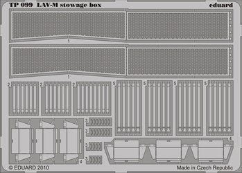 Boîte de rangement Eduard TP099 LAV-M 1/35 Trumpeter