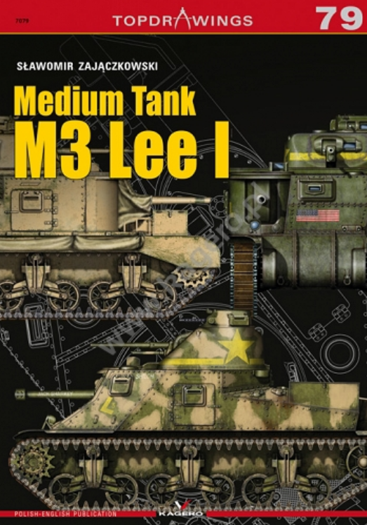 Char moyen Kagero 7079 M3 Lee I EN/PL