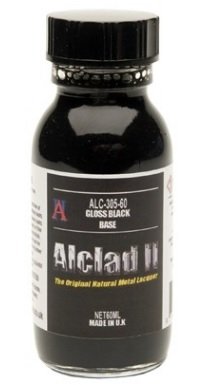 Base noire brillante Alclad ALC 305 60 ml