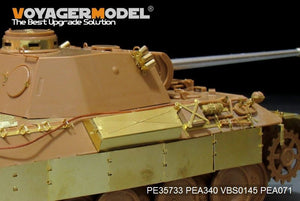 Maquette Voyager PE35733 Panther D allemand de base de la Seconde Guerre mondiale (pour ZVEZDA 3678) 1/35 – Bild 2