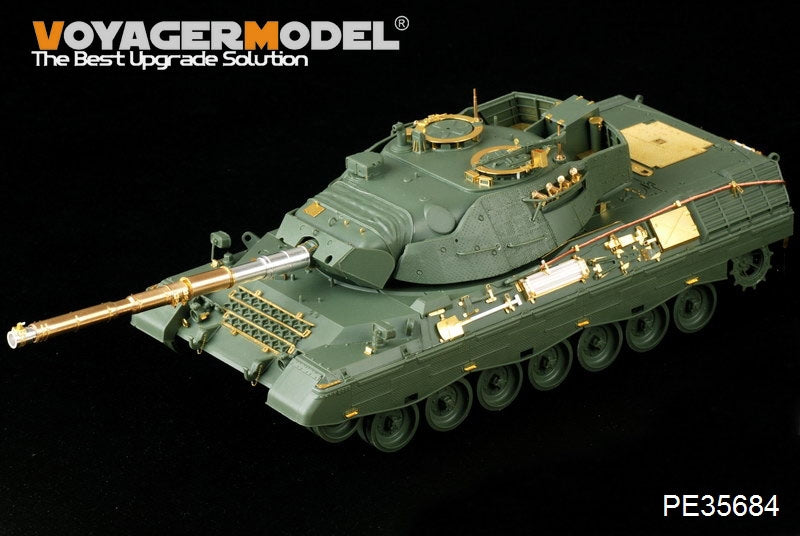 Maquette Voyager PE35684 du char de combat principal allemand Leopard 1A5 moderne pour TAKOM 2004, échelle 1/35 – immagine 2