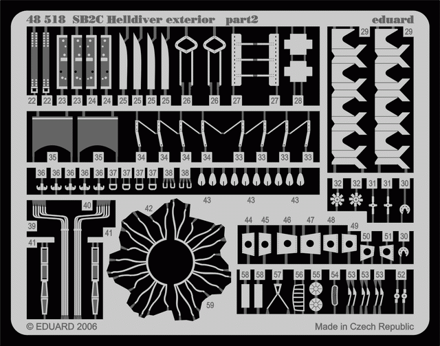 Eduard BIG4870 SB2C-4 1/48 MONOGRAMME, REVELL – Bild 5