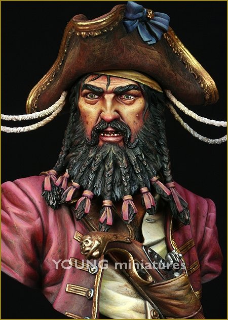 Young Miniatures YH1823 BARBE NOIRE 1718 La vengeance de la reine Anne 1/10 – image 10