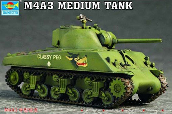 Trumpeter 07224 Char M4A3 (1/72)