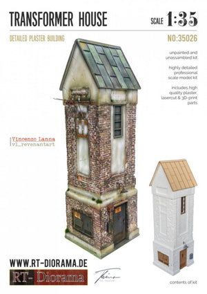 RT-Diorama 35026 Maison des transformateurs 1/35