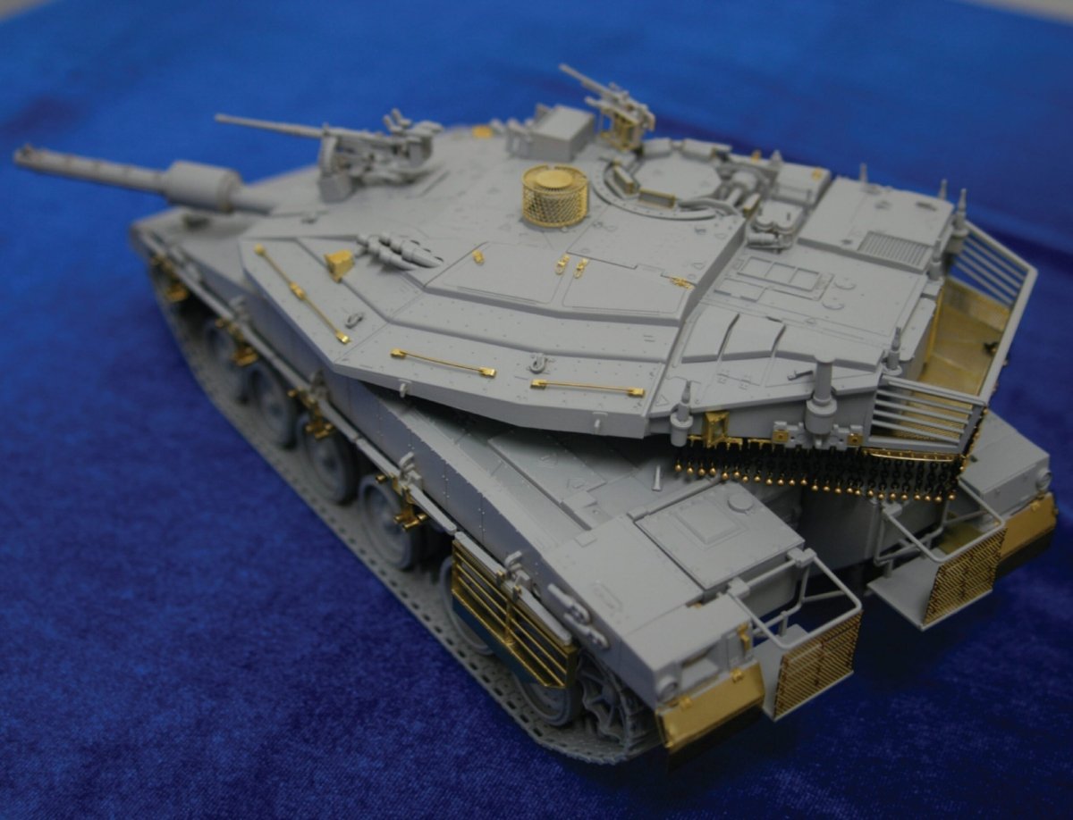 MK1 Design MM-35002 MERKAVA MK.IV PIÈCES DE DÉTAIL EN PHOTODÉCRÉMAGE 1/35  – image 6
