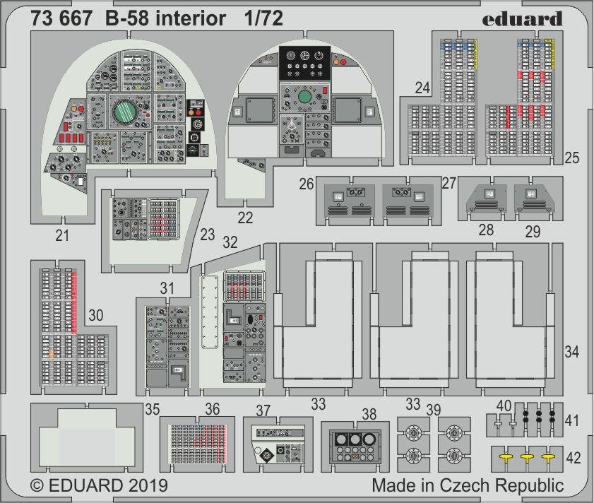 Eduard BIG72149 B-58 TAMIYA 1/72 – Bild 3