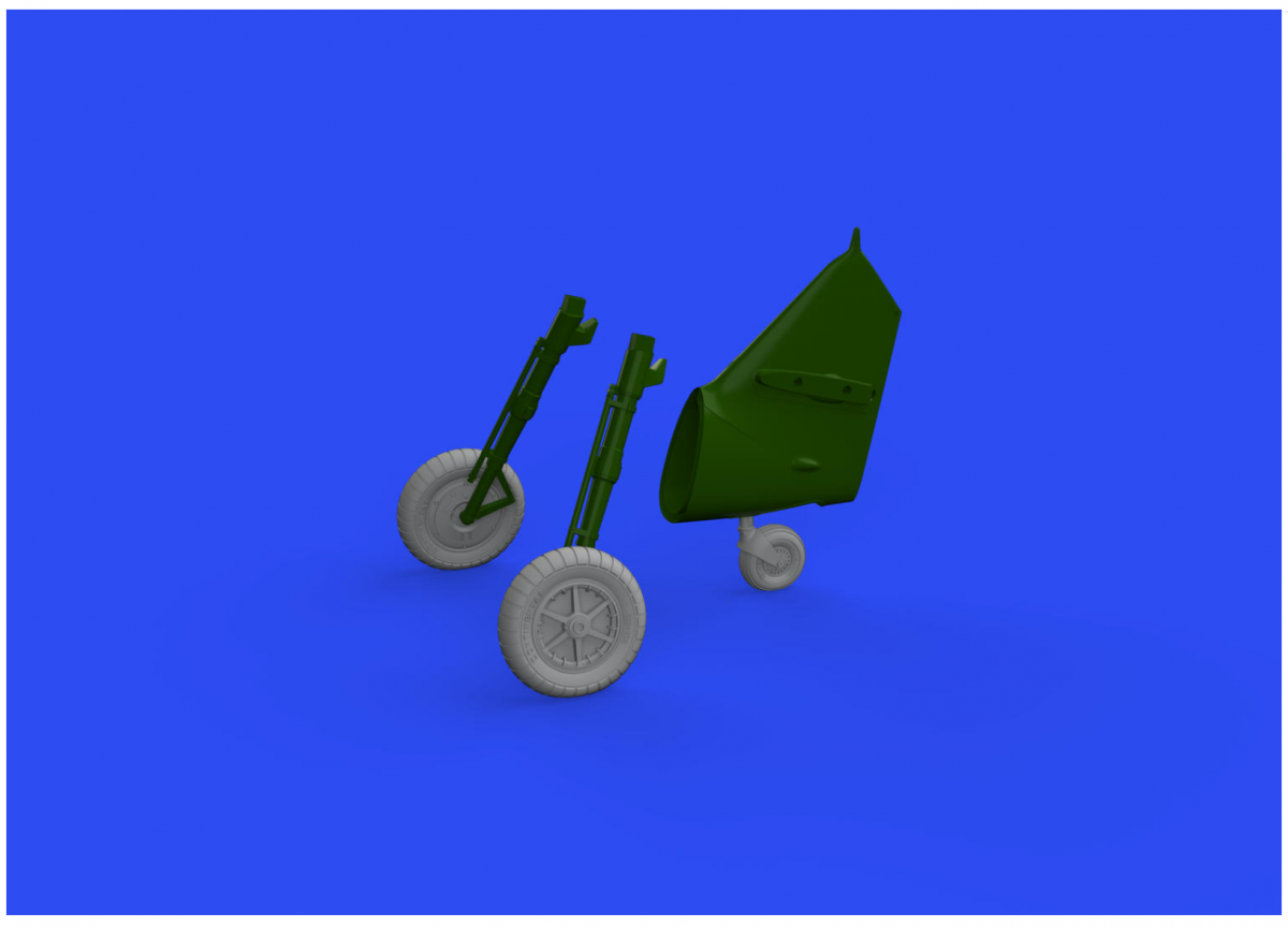 Roues Eduard 648720 Bf 109G-4 EDUARD 1/48 – image 2