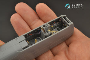 Intérieur imprimé en 3D et coloré sur papier décalcomanie Quinta Studio QD48229 He 219 (Tamiya) 1/48 – image 8