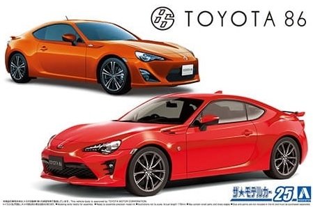 Aoshima 05966 ZN6 Toyota 86 1/24