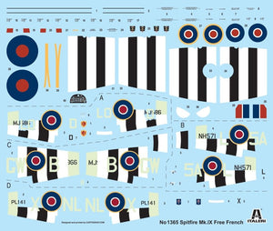 Italeri 1365 SPITFIRE Mk.IX France libre (1/72) – image 2