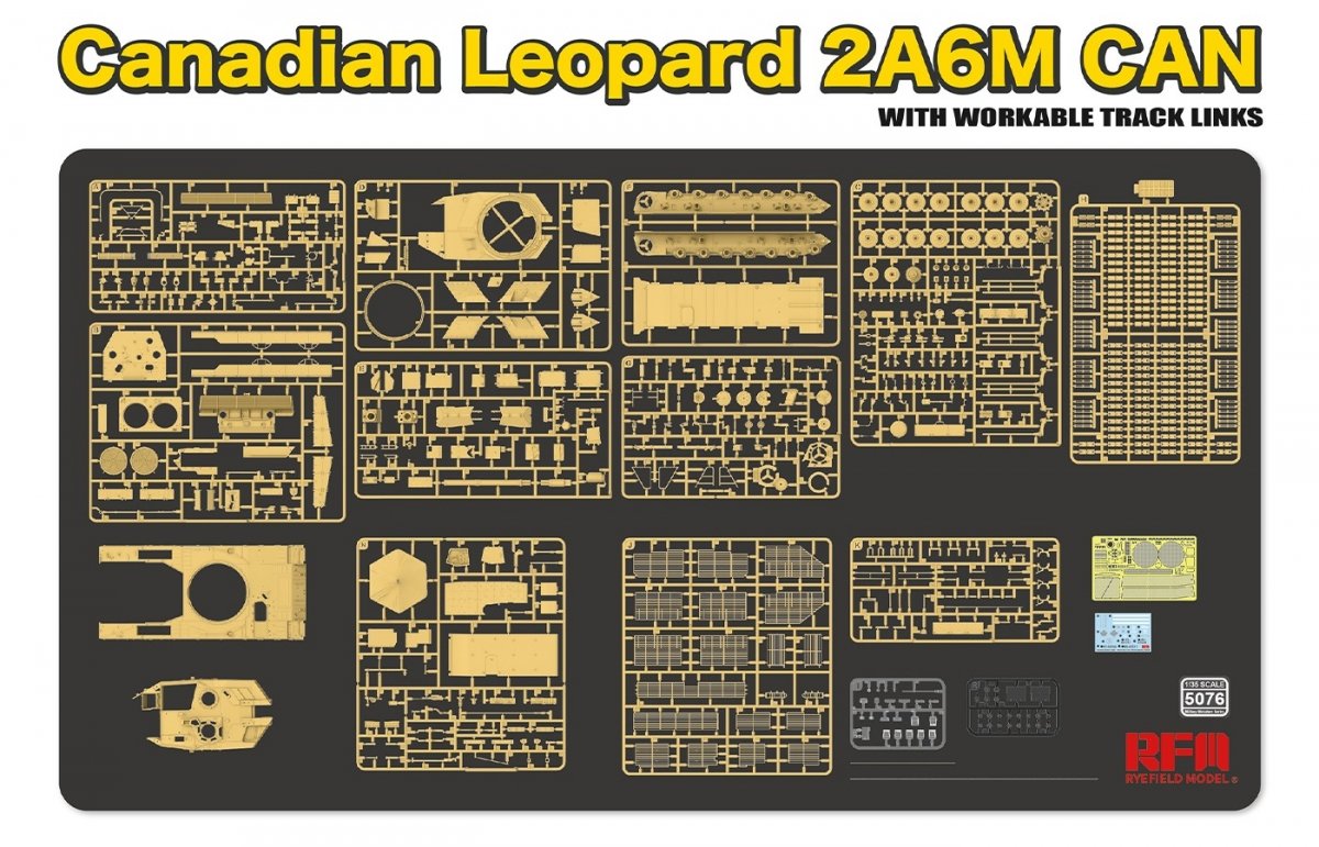 Maquette Rye Field 5076 Leopard 2A6M canadien CAN 1/35 – immagine 2