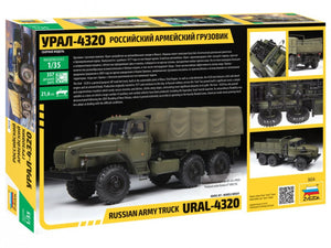 Zvezda 3654 camion militaire russe URAL-4320 (1/35) – immagine 2