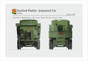 Copper State Models 35009 Voiture blindée Garford-Putilov 1/35  – image 11