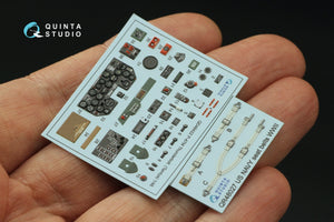 Intérieur coloré imprimé en 3D sur papier décalcomanie Quinta Studio QD48422 P-47M Thunderbolt (Tamiya) 1/48 – immagine 2