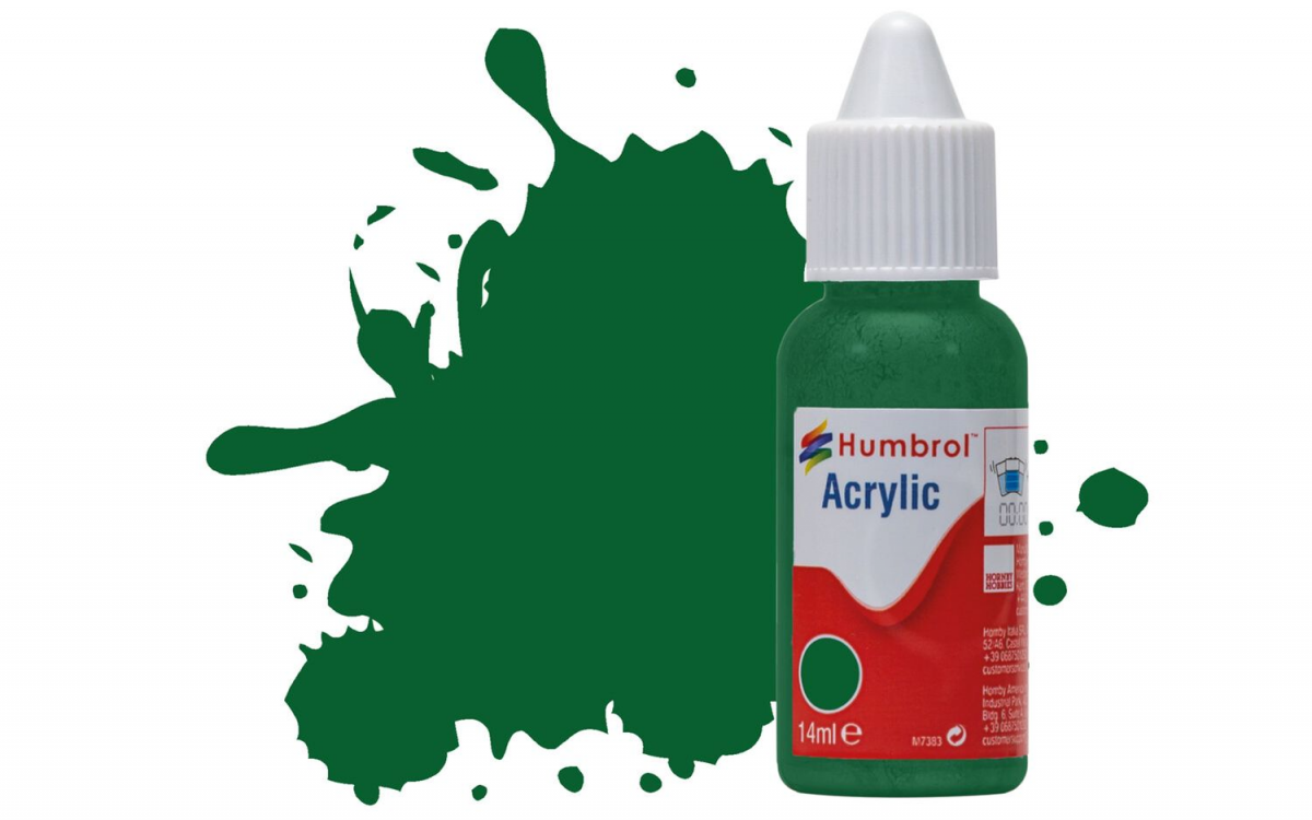 Humbrol DB0120 N° 120 Vert clair - Mat - 14 ml