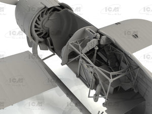 ICM 32025 CR. 42 Falco avec pilotes italiens en uniforme tropical 1/32 – immagine 9