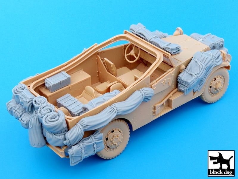 Voiture de reconnaissance américaine M3A1 Black Dog T35049 au 1/35 – image 5