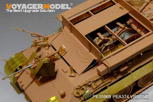 Modèle Voyager PE35969 Bergepanther Ausf.A allemand de la Seconde Guerre mondiale (type ancien, porte-outils Panther A) de base pour MENG SS-015 1/35 – Bild 12