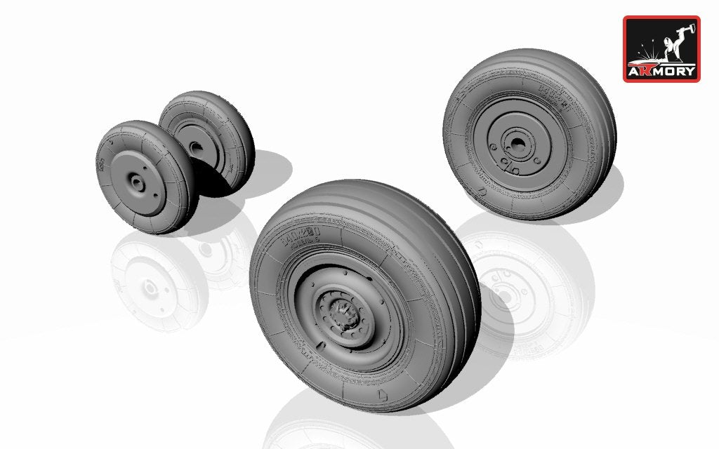 Armory Models AW72017 Mikoyan МiG-23B,BN wheels 1/72 – zdjęcie 3