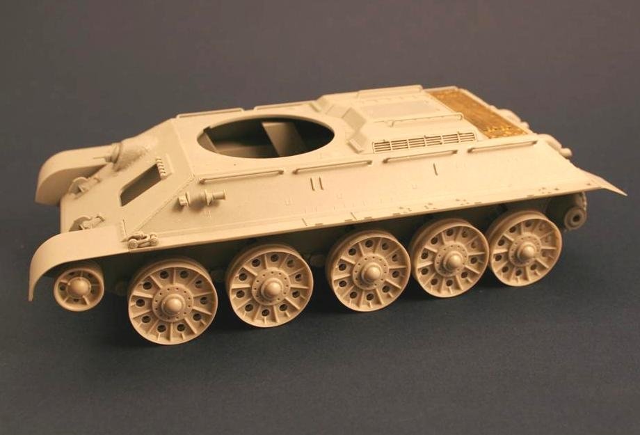 Roues de type « Stalingrad » Panzer Art RE35-108 pour char T-34 (modèle ancien) 1/35