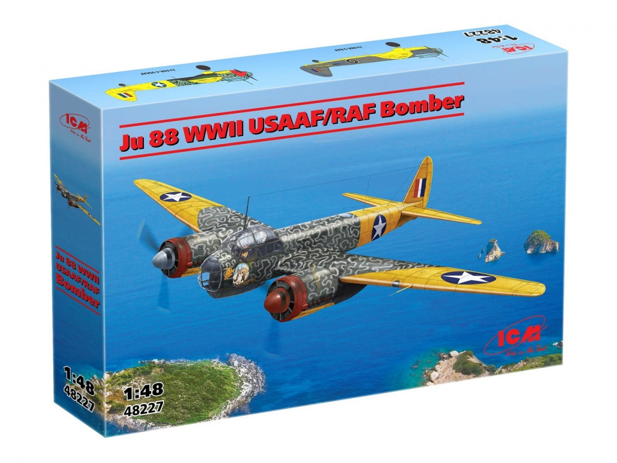 ICM 48227 Ju 88 Seconde Guerre mondiale USAAF/RAF Bomber 1/48