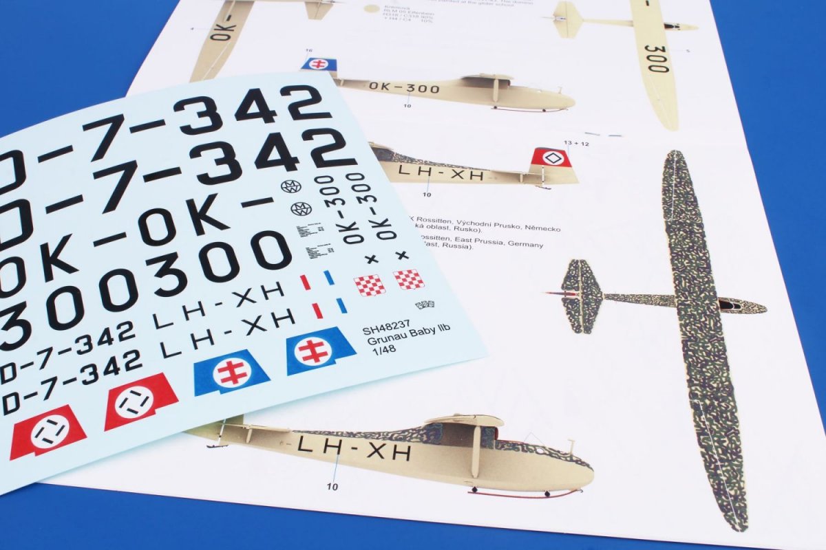 Special Hobby 48237 Grunau Baby IIB « Planeur allemand de la Seconde Guerre mondiale » 1/48 – Bild 4